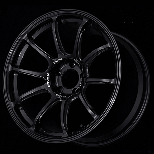 Advan RZ-F2 18x9.5 +44 5-114.3 Racing Titanium Black Wheel (Special Order from Japan)