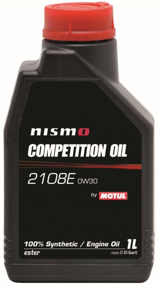 Motul Nismo Competition Oil 2108E 0W30 1L - Case of 6