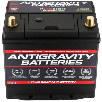 Antigravity Batteries - Group 24 Lithium Car Battery w/Re-Start (40 Ah, left-side terminal)