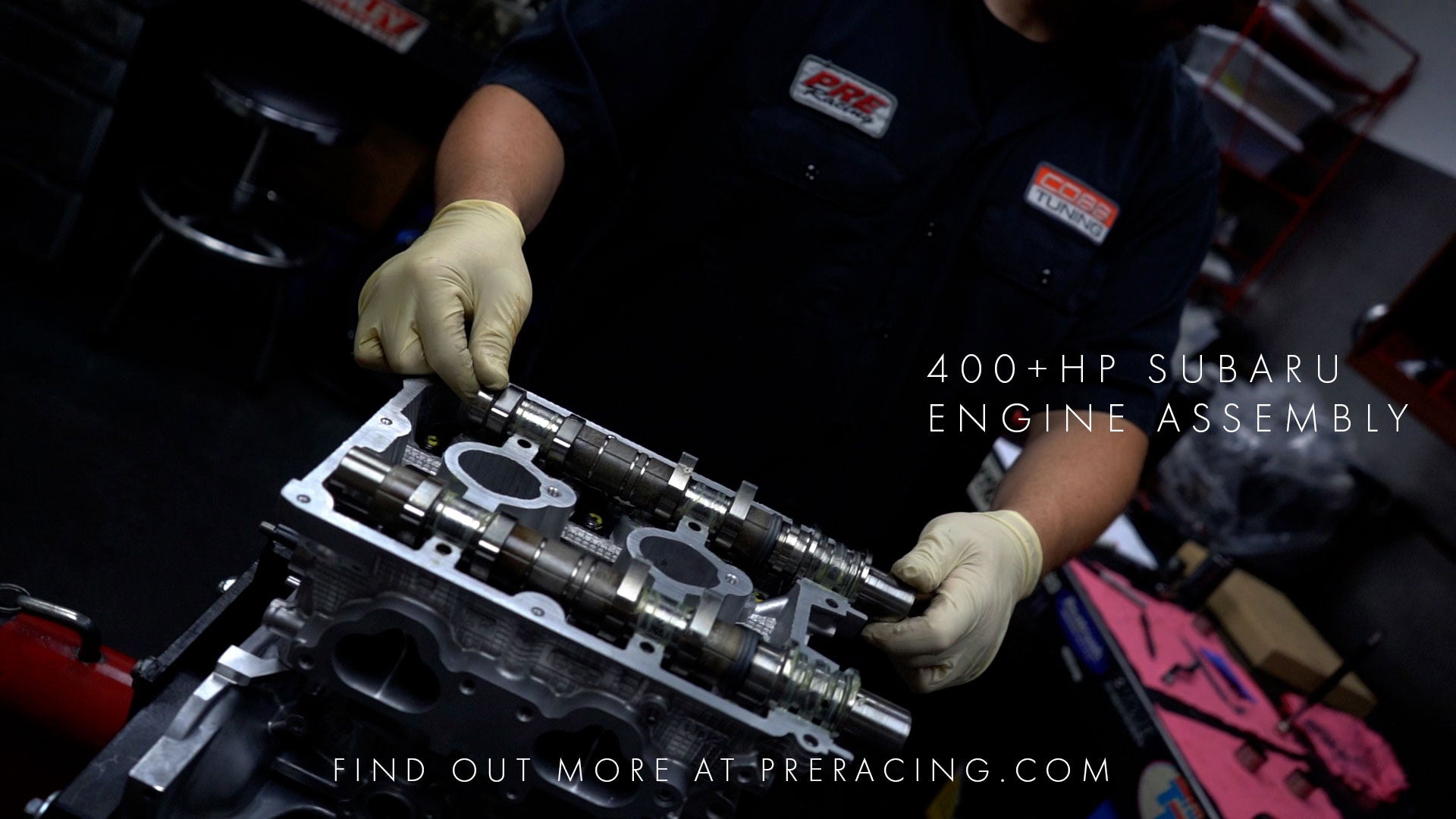 Load video: PRE Racing Engine Build