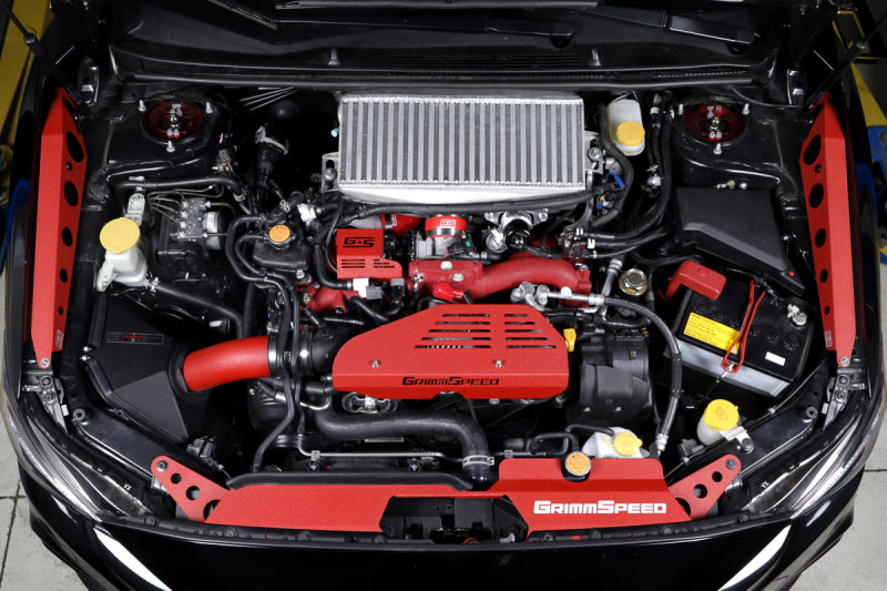 GrimmSpeed - Subaru 08-21 STI - Boost Control Cover - (Red)