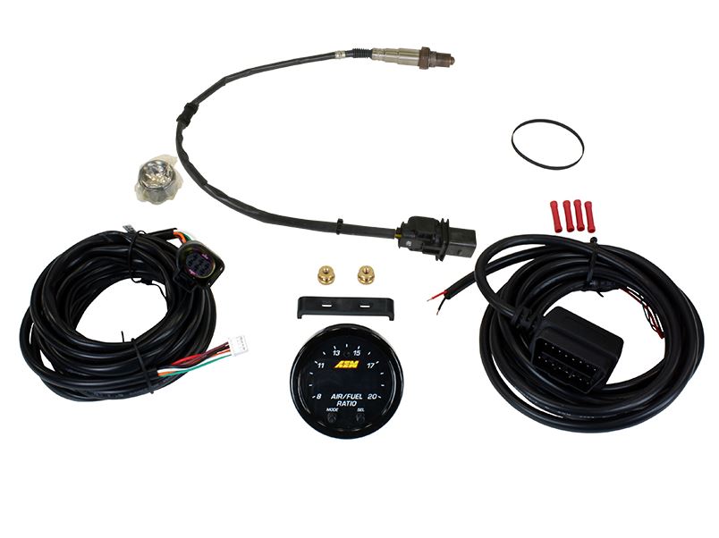 AEM - X-Series Wideband UEGO Air/Fuel Ratio Sensor Controller Gauge w/OBDII Connectivity