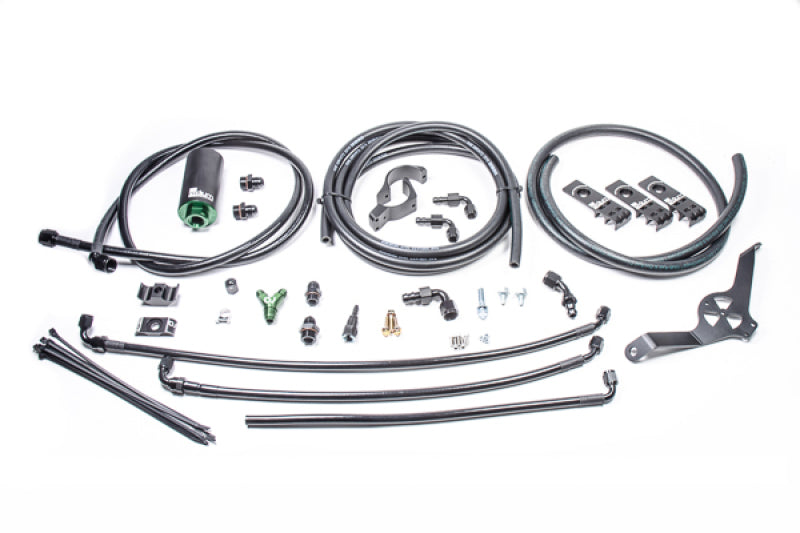 Radium Engineering 08-14 Subaru Stainless Filter Fuel Rail Plumbing Kit
