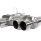 Perrin - Subaru 11-21 STi/WRX - Dual Tube Cat-Back Exhaust w/ Quad Straight Cut Tips (Brushed Stainless Steel)