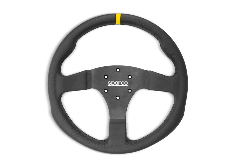 Sparco - R330B Steering Wheel w/ Button - (Leather)