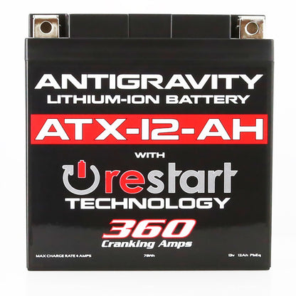Antigravity Batteries - YTX12B-BS Lithium Battery w/Re-Start