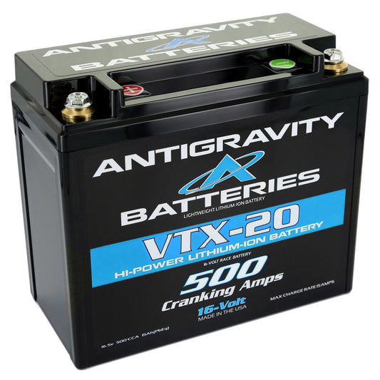 Antigravity Batteries - Special Voltage YTX12 Case 16V Lithium Battery - Left Side Negative Terminal
