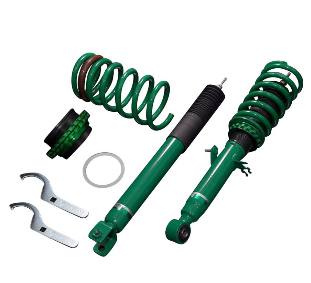 Tein - 0"-2.9" x 0"-3.3" Flex A Front and Rear Coilover Kit - Subaru WRX 15-21