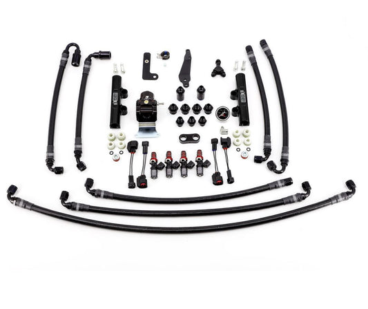 IAG - Subaru 08-21 STI - PTFE Flex Fuel System Kit w/ 2600cc Fuel Injectors (Black)