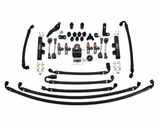 IAG - Subaru 08-14 WRX - PTFE Flex Fuel System Kit w/ 2600cc Fuel Injectors (Black)