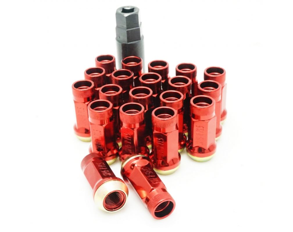 Muteki - SR45R Open Ended Lug Nuts 12X1.25 - (Red)