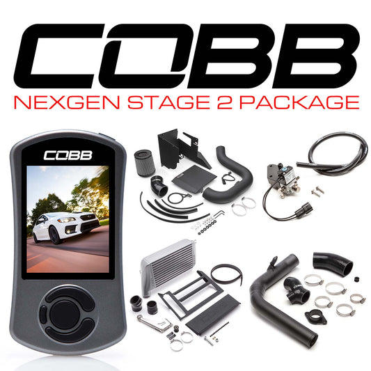 Cobb NexGen Stage 2 Power Package - Fits 2015-2021 Subaru WRX