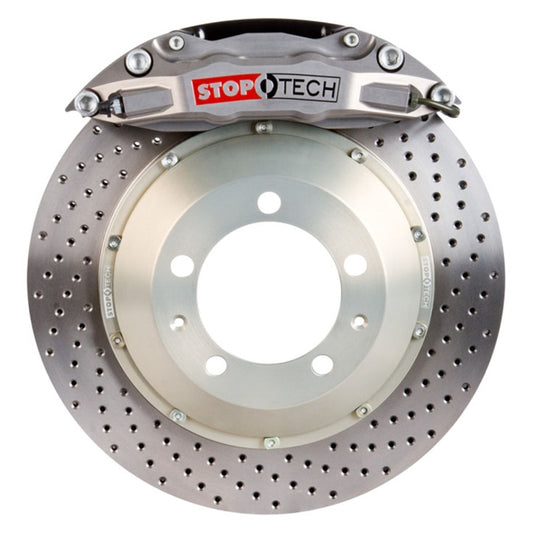 StopTech 13 Subaru BRZ BBK Front Trophy ST40 355x32mm Drilled Rotor