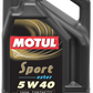 Motul 5L Synthetic Engine Oil Sport 5W40 - Case of 4