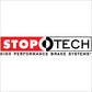 StopTech Select Sport 13-17 Subaru WRX STI Slotted and Drilled Left Rotor