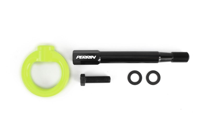 Perrin - Subaru 13-20 BRZ - Rear Tow Hook Kit (Neon Yellow)