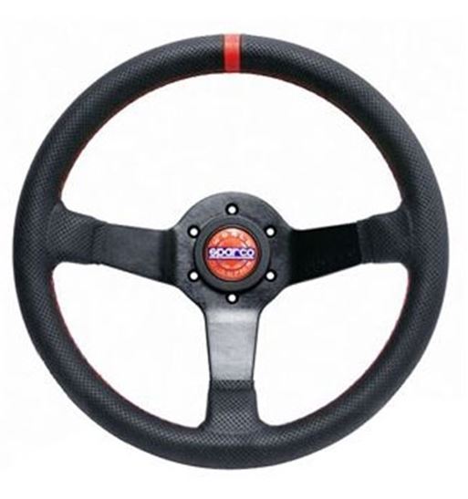 Sparco - Champion Steering Wheel - (Black Leather)