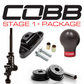 Cobb Subaru 08-14 WRX / 05-09 LGT/OBXT / 06-08 FXT 5MT Stage 1+ Drivetrain Package - White-Black Knob  -