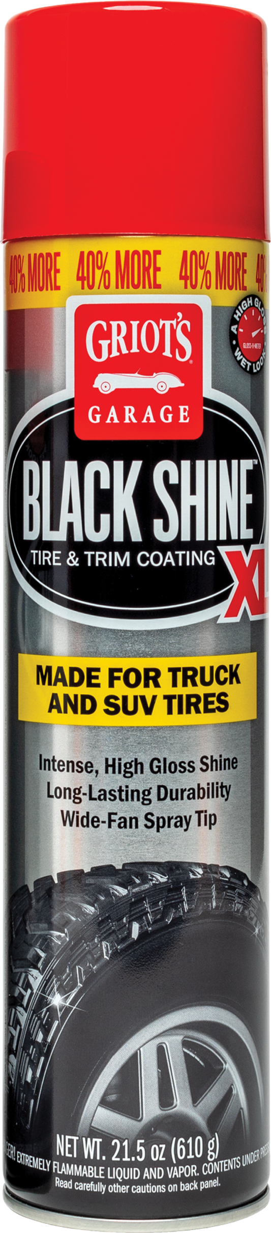 Griots Garage Black Shine Tire and Trim Coating XL - 21.5oz - Single