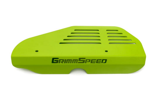 GrimmSpeed - Subaru 02-14 WRX / 04-21 STI / 05-09 LGT/OBXT / 04-13 FXT - Alternator Cover (Neon Green)