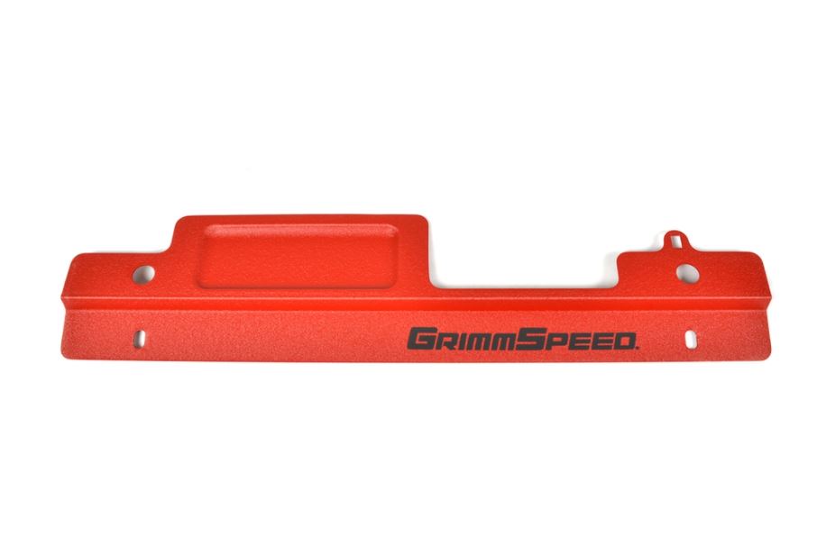 GrimmSpeed - Subaru 02-07 Impreza/WRX / 04-07 STI - Radiator Shroud w/Tool Tray - (Red)