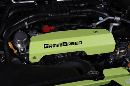 GrimmSpeed - Subaru 15-21 WRX - Pulley Cover (Neon Green)