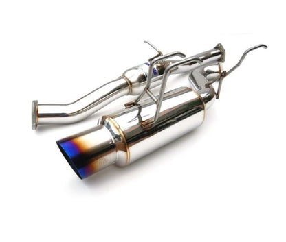 Invidia - Subaru 08-14 WRX/STI / 09-13 FXT - 4dr N1 Twin Outlet Single Layer Tip SS Cat-Back Exhaust