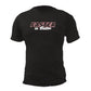 PREracing - Black T-Shirt with Red Logo - (SM - XXL)