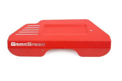 GrimmSpeed - Subaru 13-20 BRZ - Pulley Cover with Tool Tray (Texture Red)